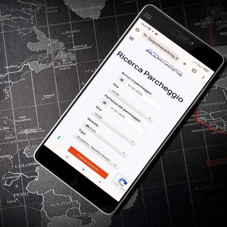 Alta Quota Parking prenotazione online